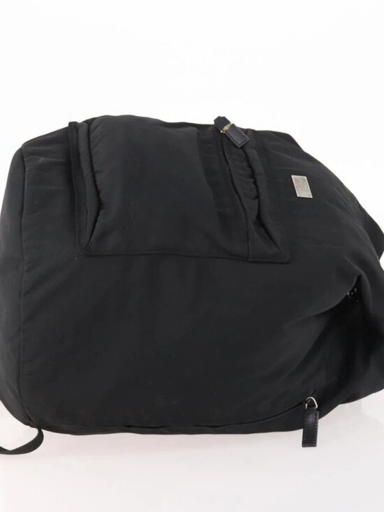 GUCCI Backpack Nylon Black Silver 019 0585 Auth bs33437 main image 13